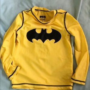 Batman rash guard boys 5T